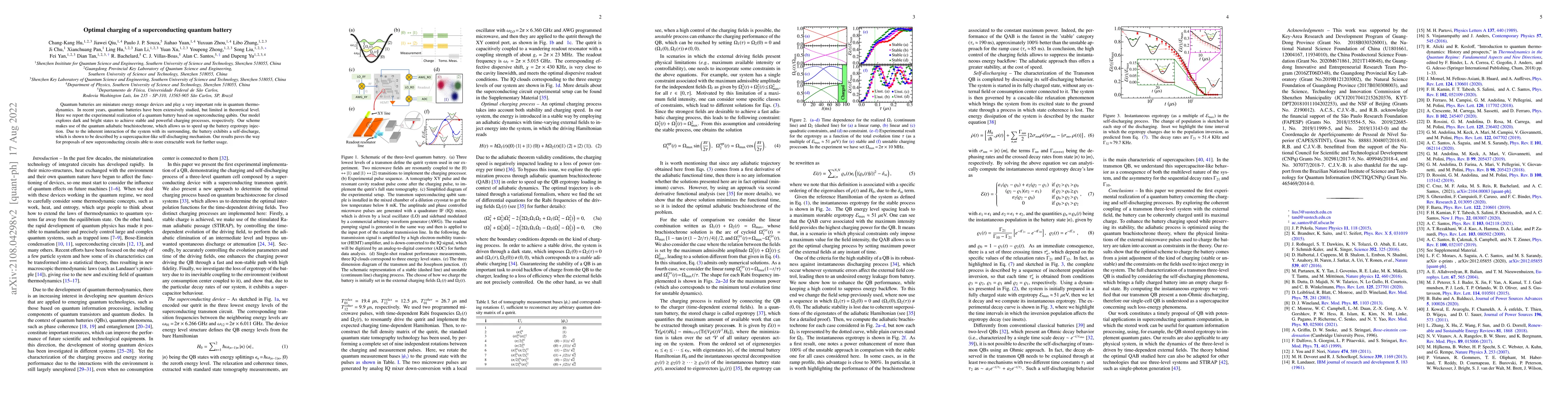 Thumbnail for Optimal charging of a superconducting quantum battery