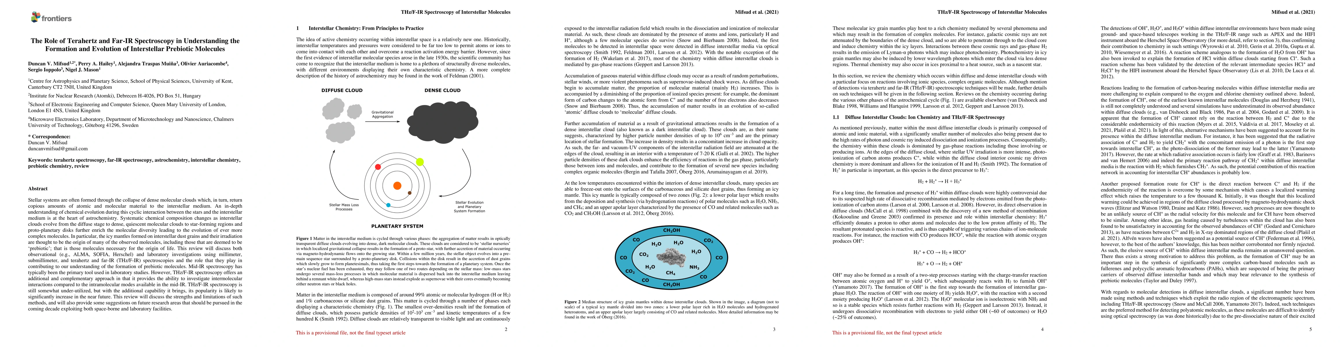 Thumbnail for The Role of Terahertz and Far-IR Spectroscopy in Understanding the
  Formation and Evolution of Interstellar Prebiotic Molecules