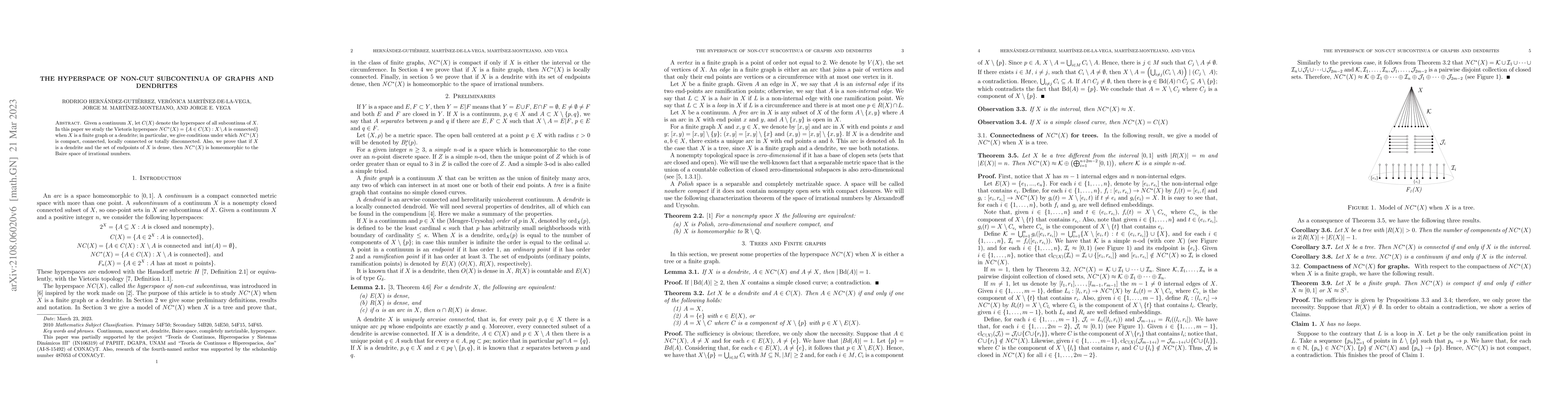 Thumbnail for The hyperspace of non-cut subcontinua of graphs and dendrites
