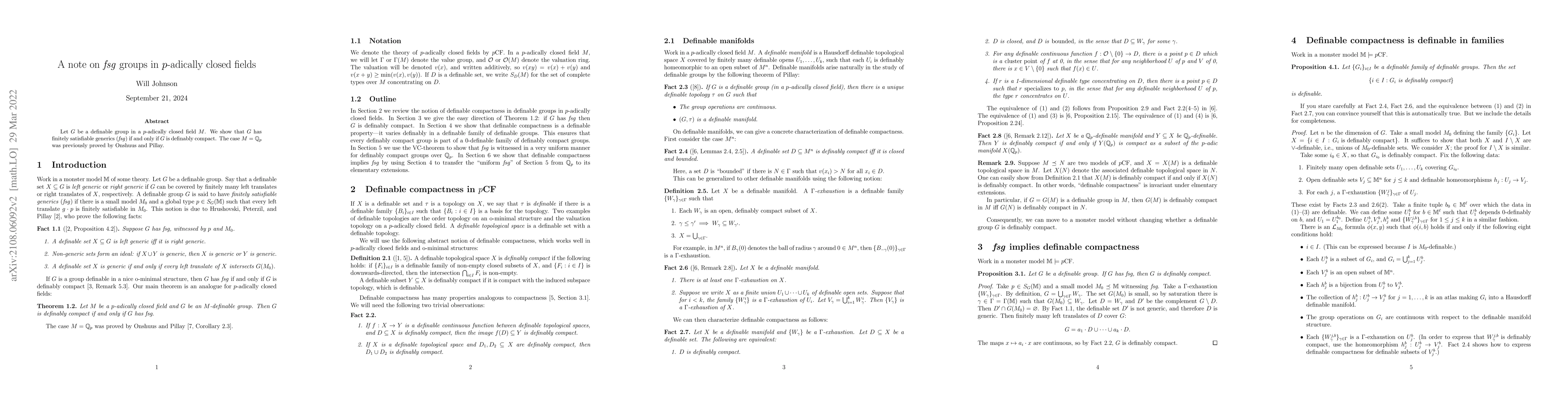 Thumbnail for A note on fsg groups in p-adically closed fields
