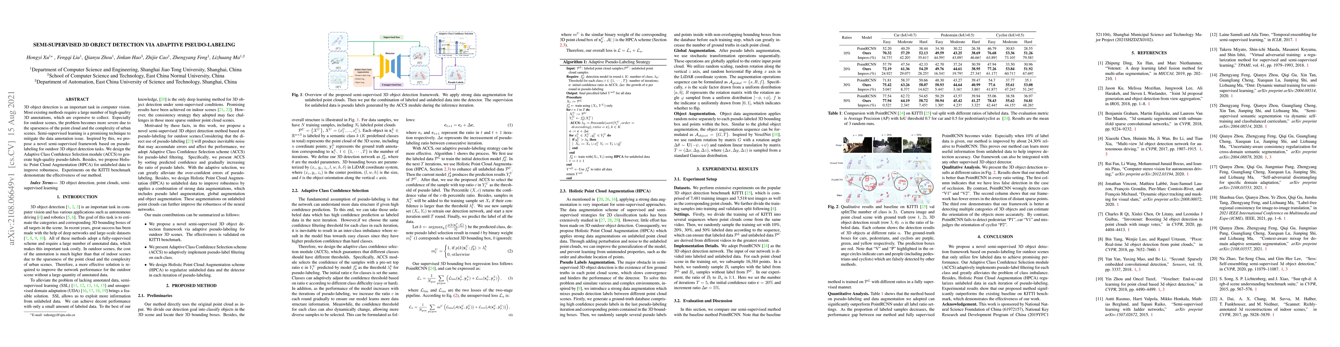Thumbnail for Semi-supervised 3D Object Detection via Adaptive Pseudo-Labeling