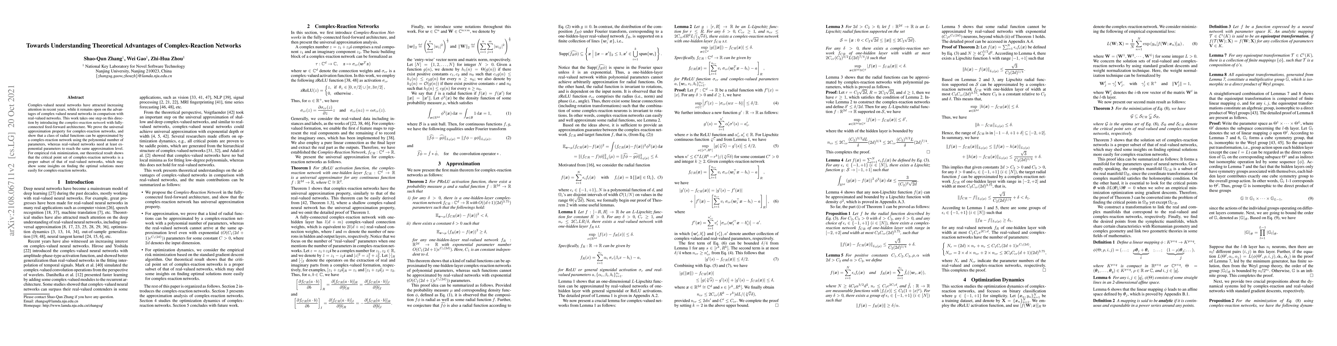 Thumbnail for Towards Understanding Theoretical Advantages of Complex-Reaction
  Networks