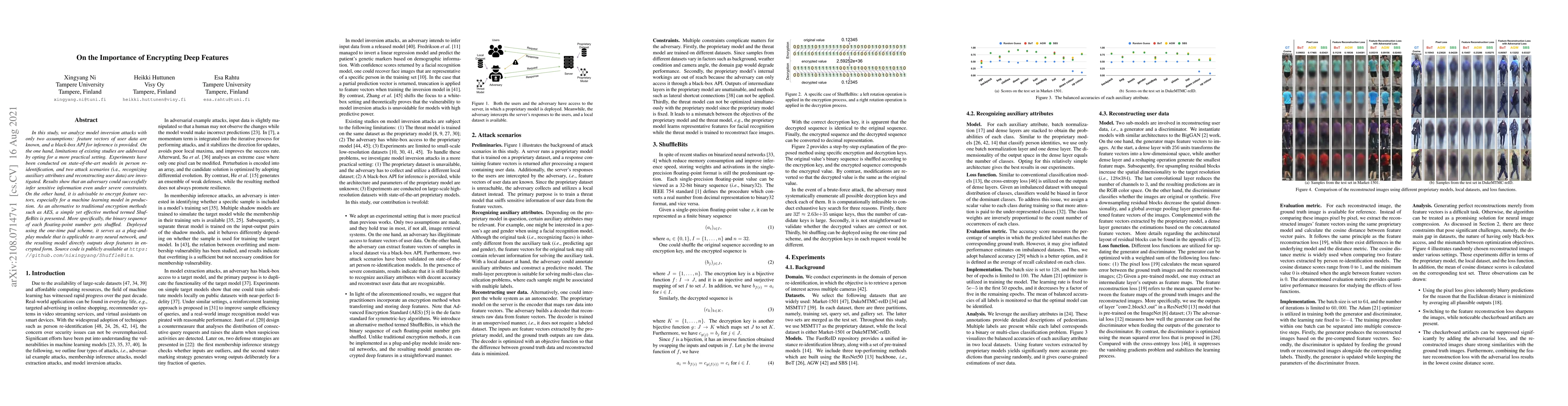 Thumbnail for On the Importance of Encrypting Deep Features