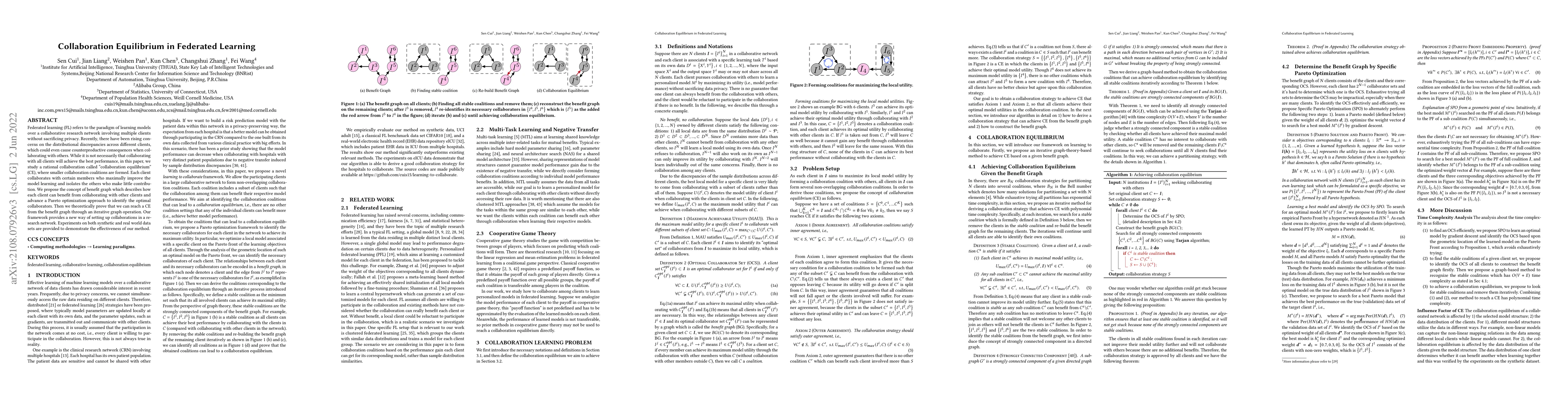 Thumbnail for Collaboration Equilibrium in Federated Learning