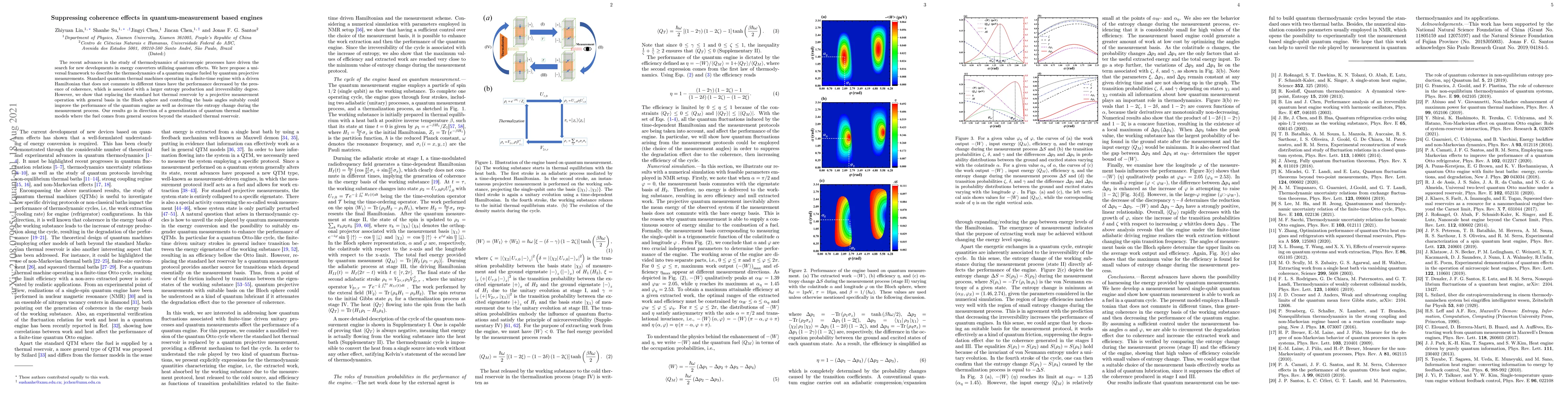 Thumbnail for Suppressing coherence effects in quantum-measurement based engines