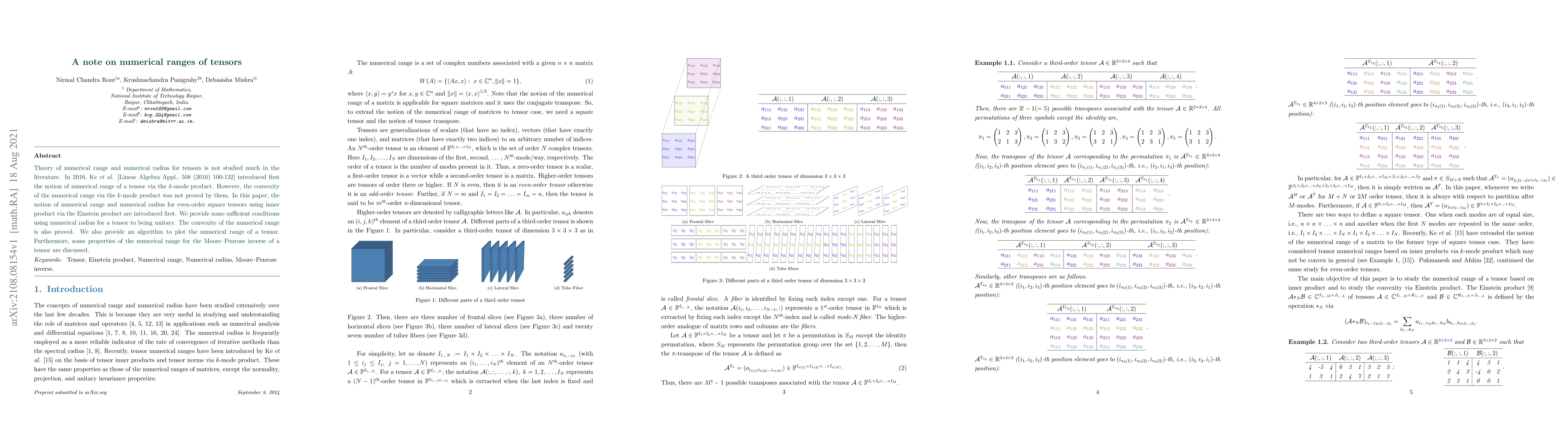 Thumbnail for A note on numerical ranges of tensors