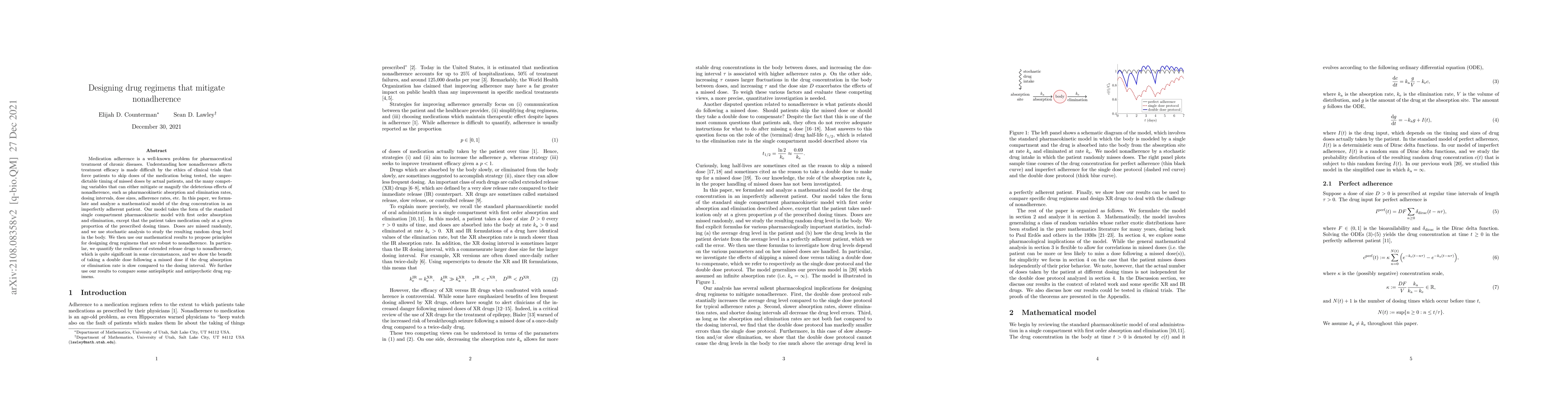 Thumbnail for Designing drug regimens that mitigate nonadherence