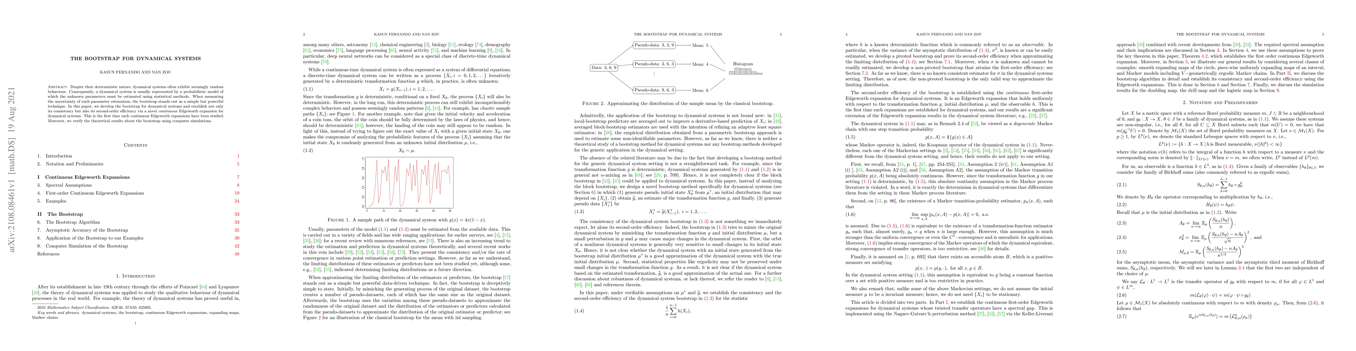 Thumbnail for The Bootstrap for Dynamical Systems