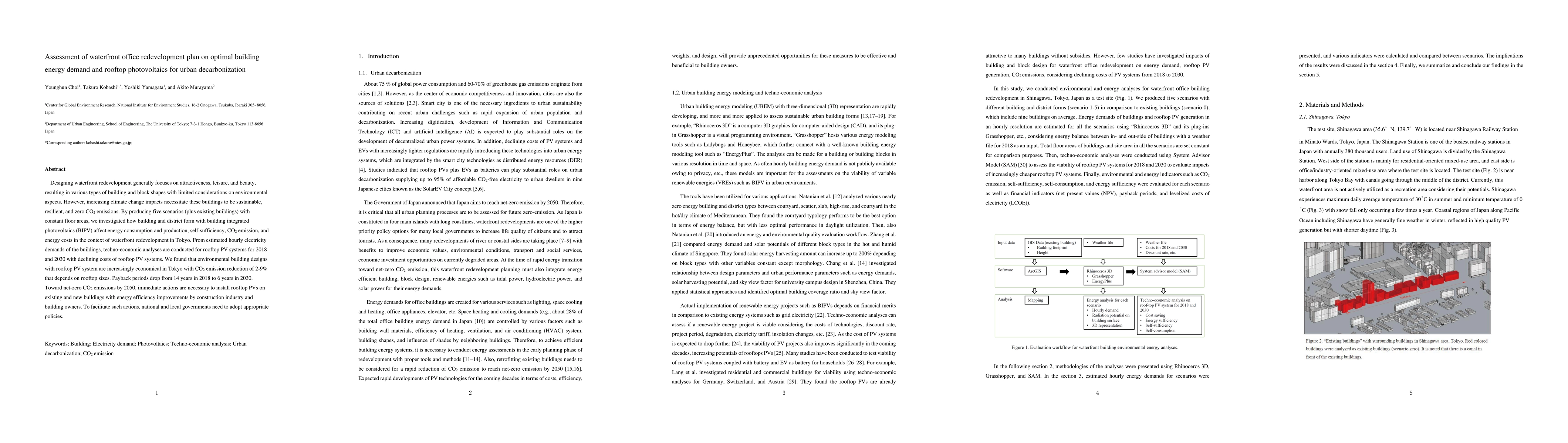 Thumbnail for Assessment of waterfront office redevelopment plan on optimal building
  energy demand and rooftop photovoltaics for urban decarbonization