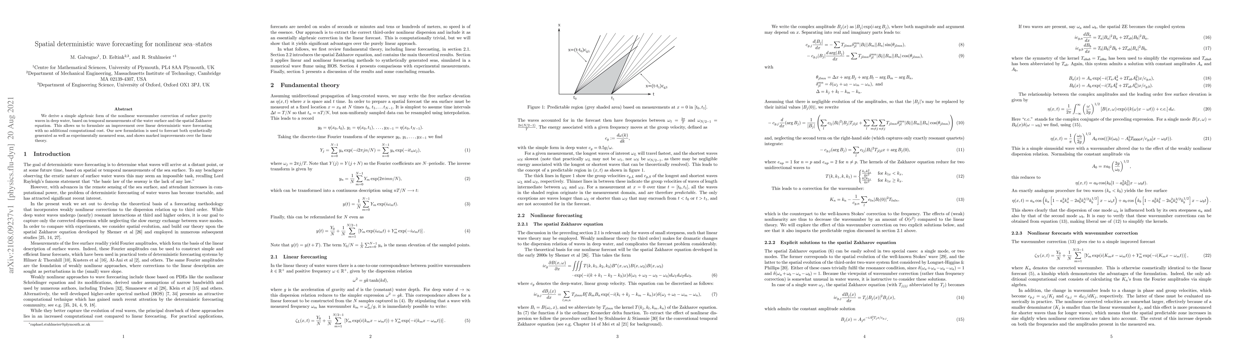 Thumbnail for Spatial deterministic wave forecasting for nonlinear sea-states
