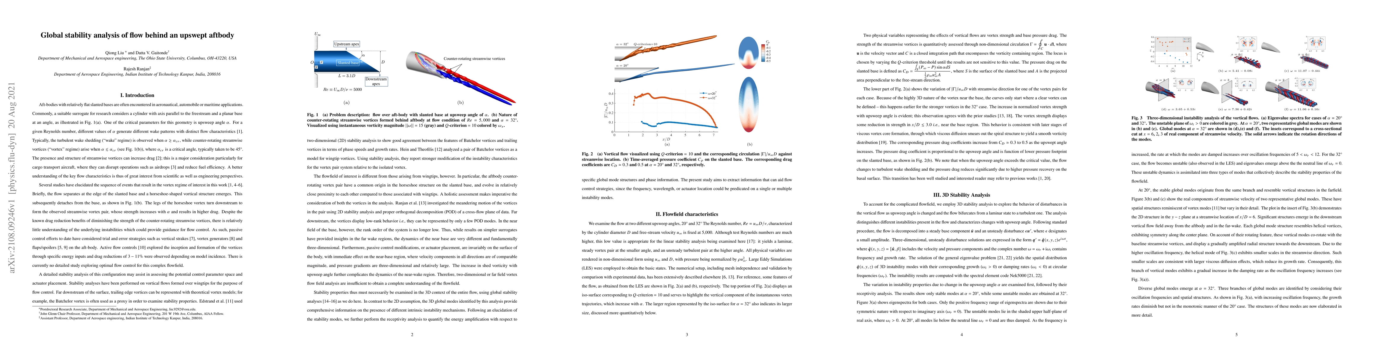 Thumbnail for Global stability analysis of flow behind an upswept aftbody