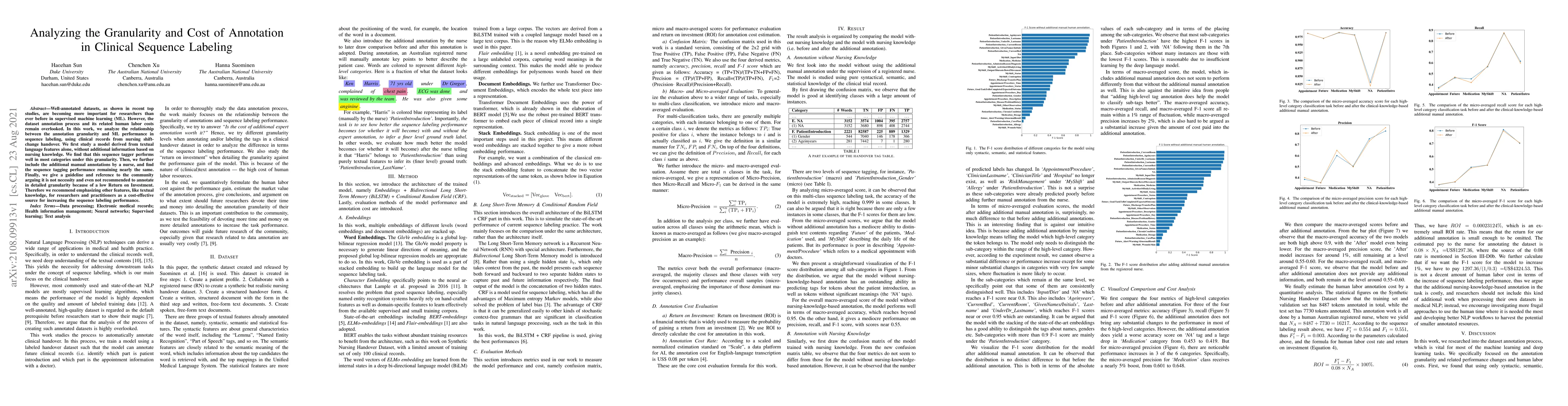 Thumbnail for Analyzing the Granularity and Cost of Annotation in Clinical Sequence
  Labeling