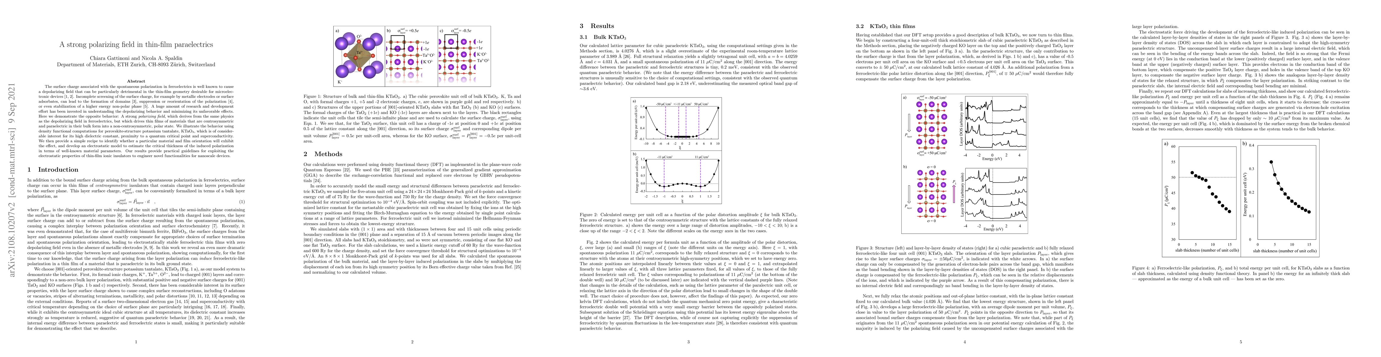Thumbnail for A strong polarizing field in thin-film paraelectrics