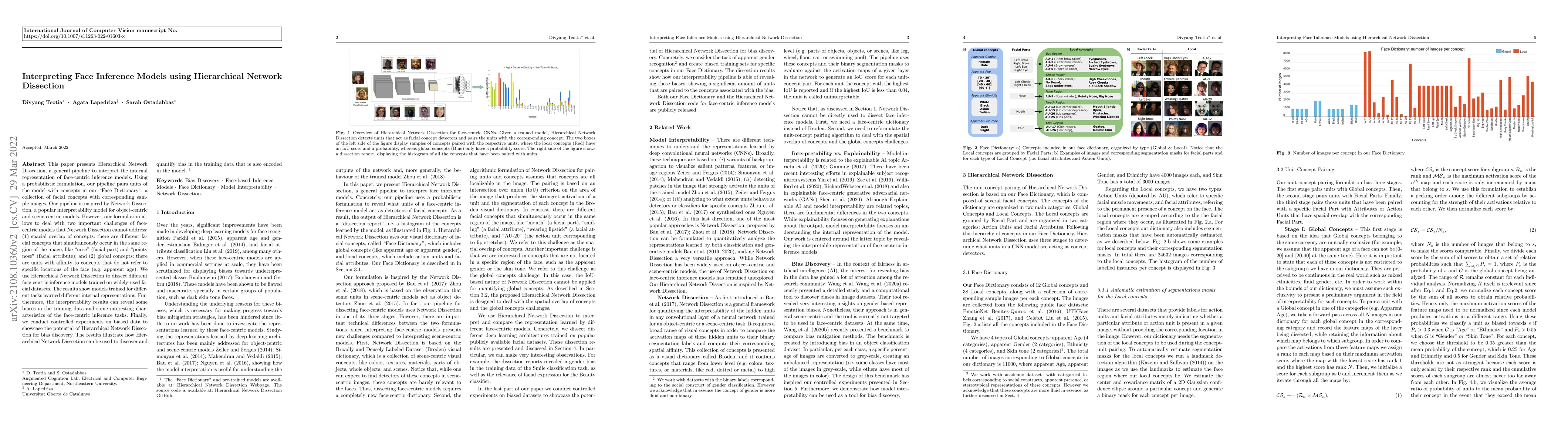 Thumbnail for Interpreting Face Inference Models using Hierarchical Network Dissection