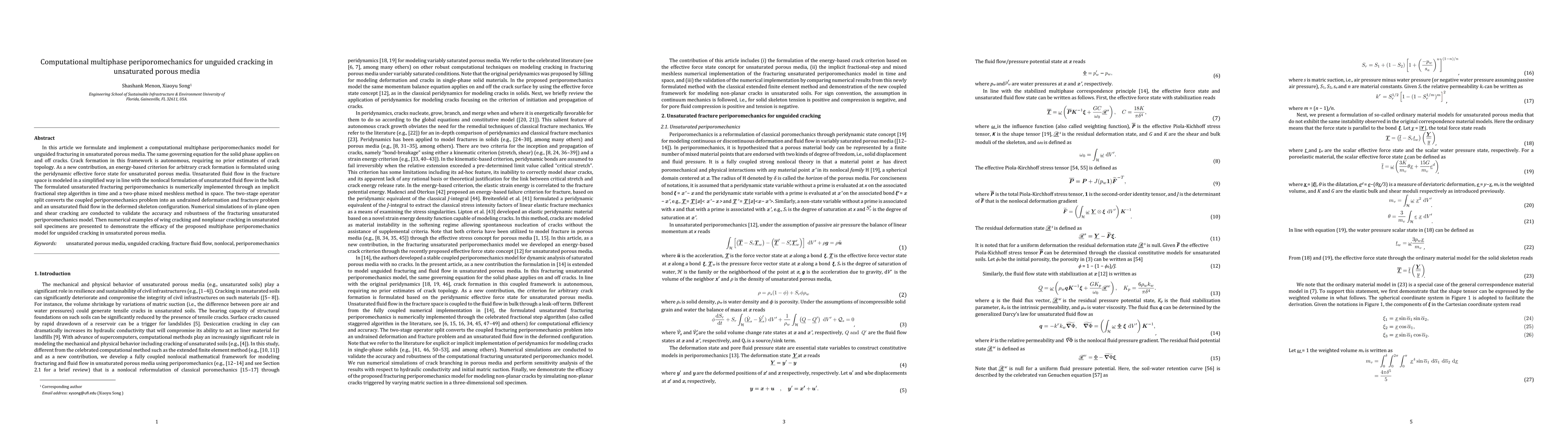Thumbnail for Computational multiphase periporomechanics for unguided cracking in
  unsaturated porous media
