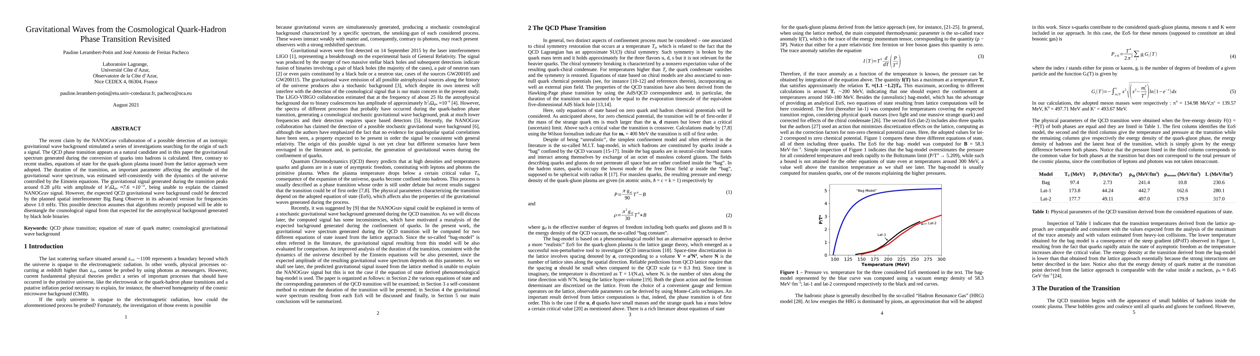 Thumbnail for Gravitational Waves from the Cosmological Quark-Hadron Phase Transition
  Revisited