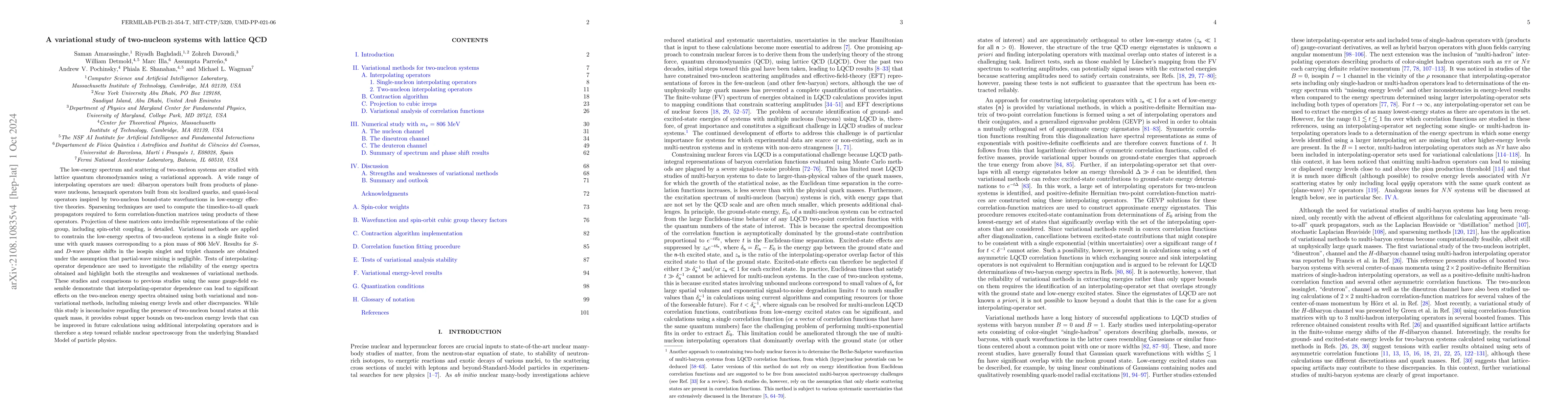 Thumbnail for A variational study of two-nucleon systems with lattice QCD
