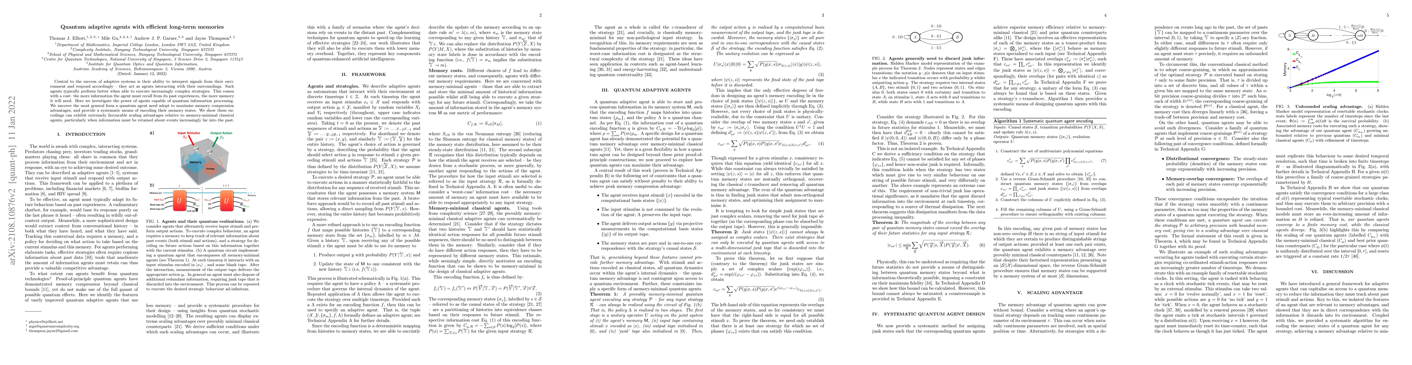 Thumbnail for Quantum adaptive agents with efficient long-term memories