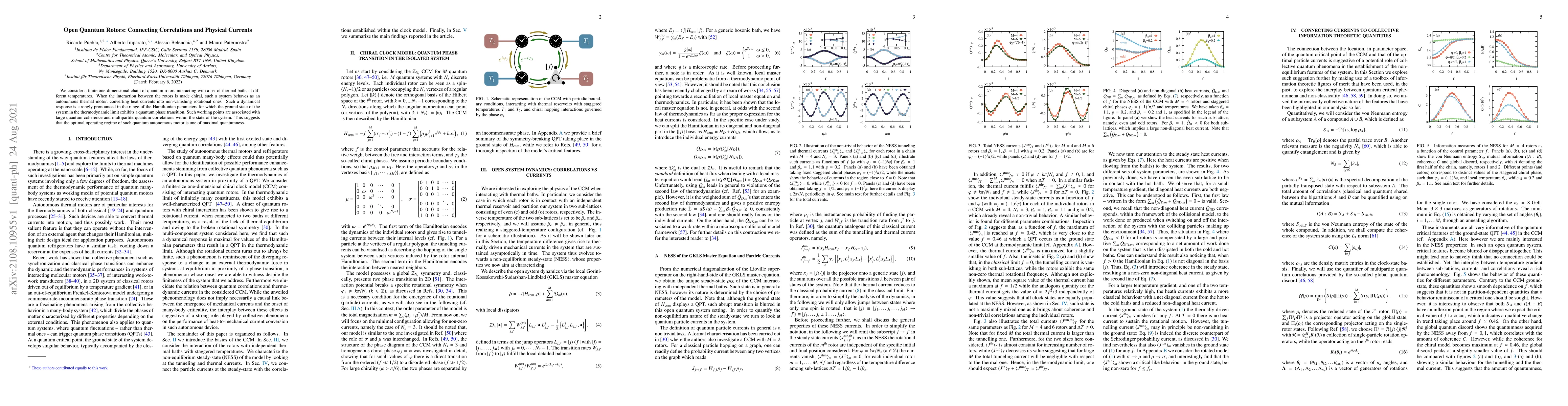 Thumbnail for Open Quantum Rotors: Connecting Correlations and Physical Currents