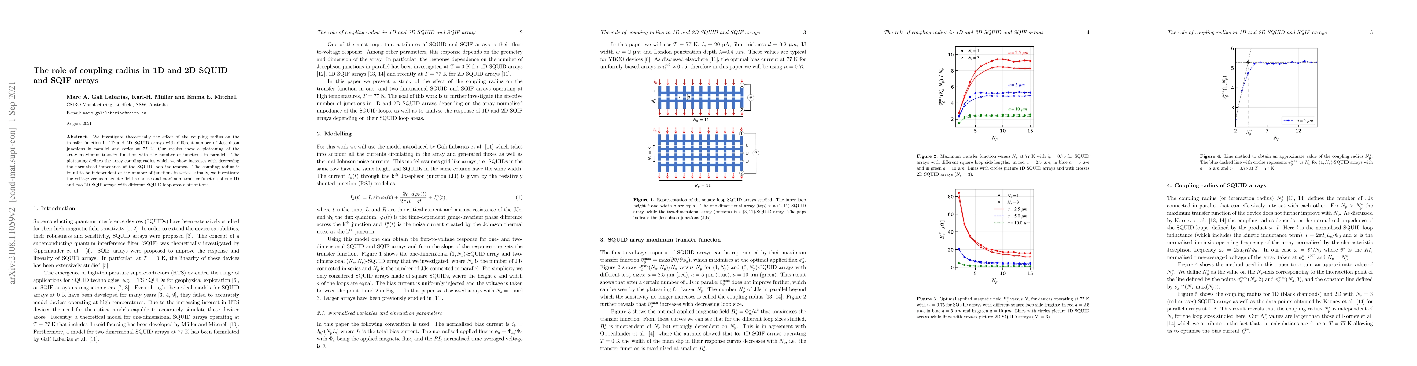 Thumbnail for The role of coupling radius in 1D and 2D SQUID and SQIF arrays