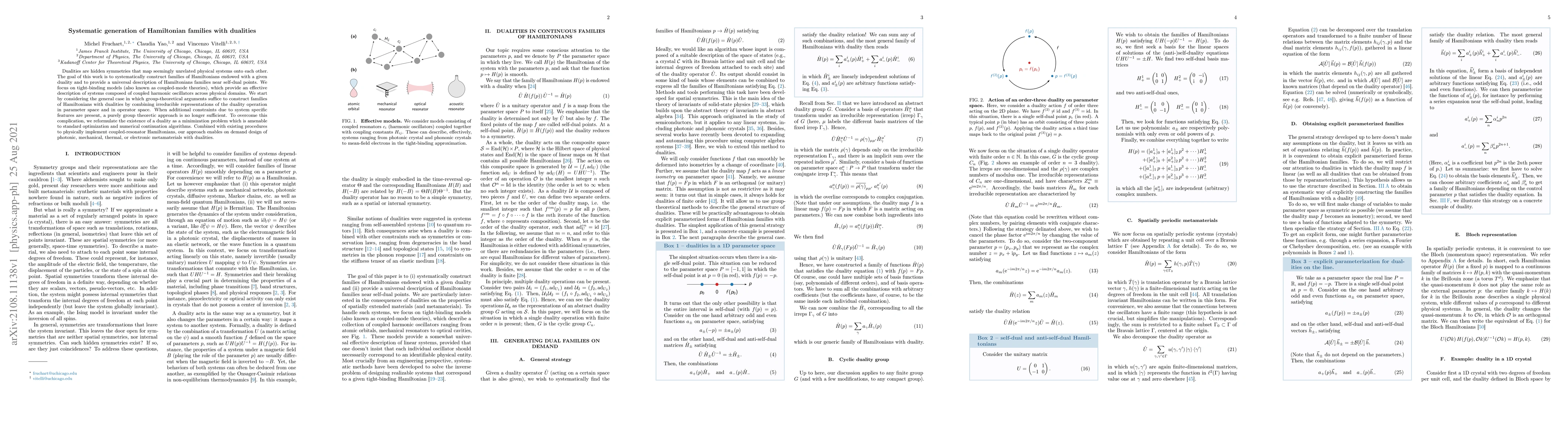 Thumbnail for Systematic generation of Hamiltonian families with dualities