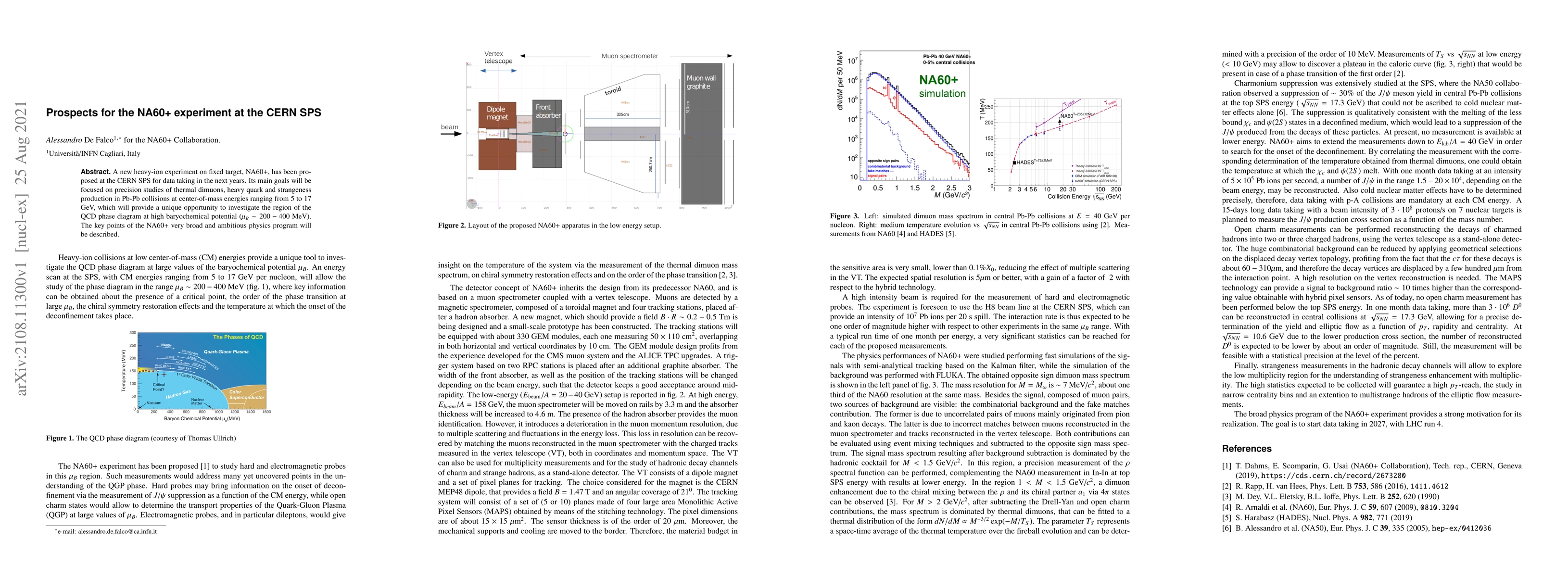 Thumbnail for Prospects for the NA60+ experiment at the CERN SPS