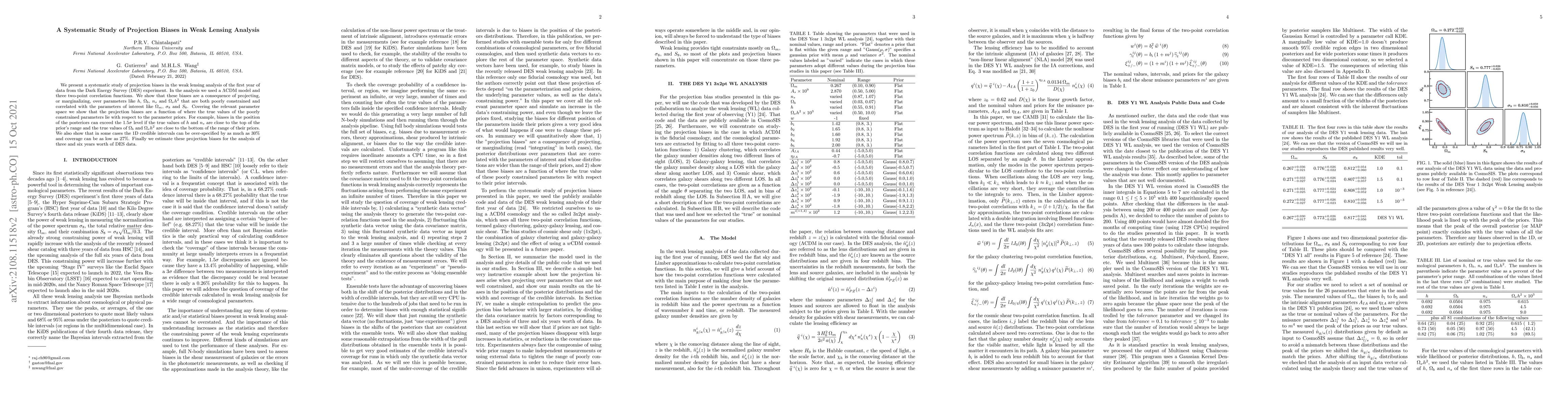 Thumbnail for A Systematic Study of Projection Biases in Weak Lensing Analysis