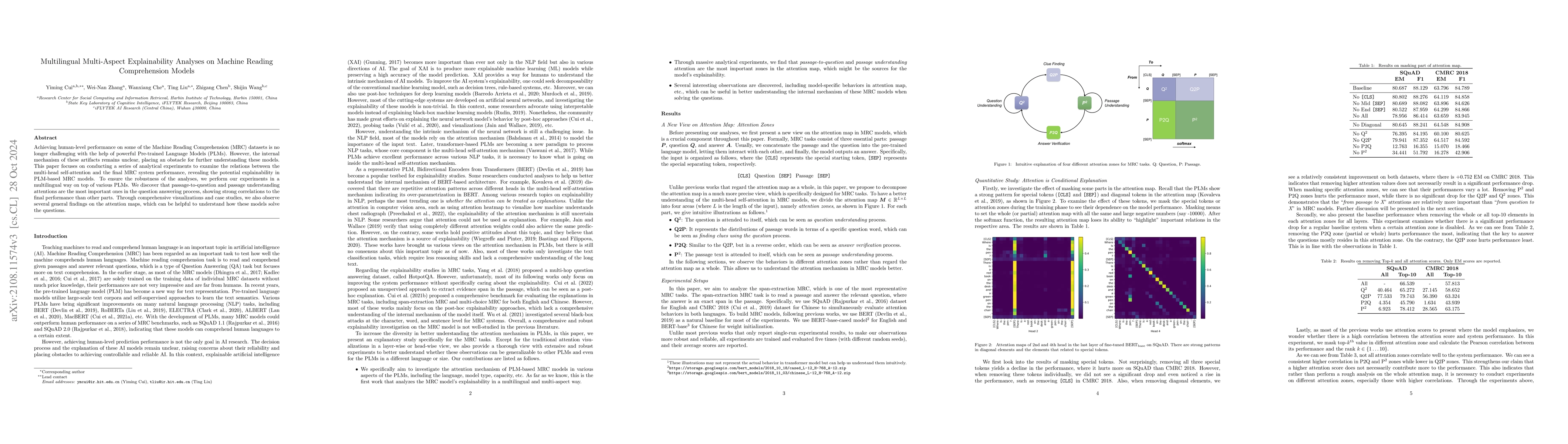 Thumbnail for Multilingual Multi-Aspect Explainability Analyses on Machine Reading
  Comprehension Models