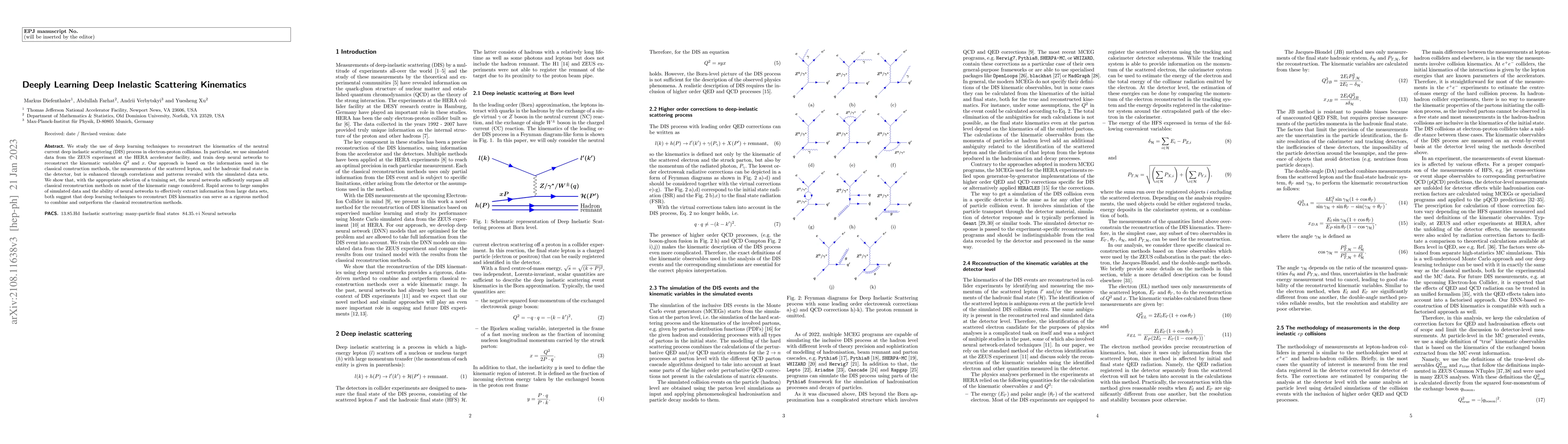Thumbnail for Deeply Learning Deep Inelastic Scattering Kinematics