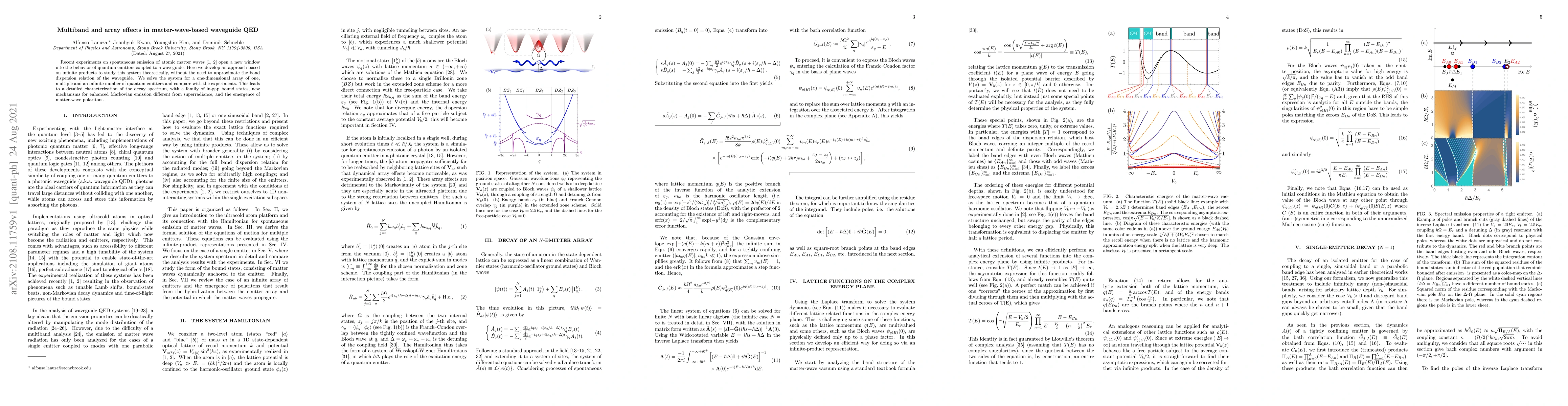 Thumbnail for Multiband and array effects in matter-wave-based waveguide QED