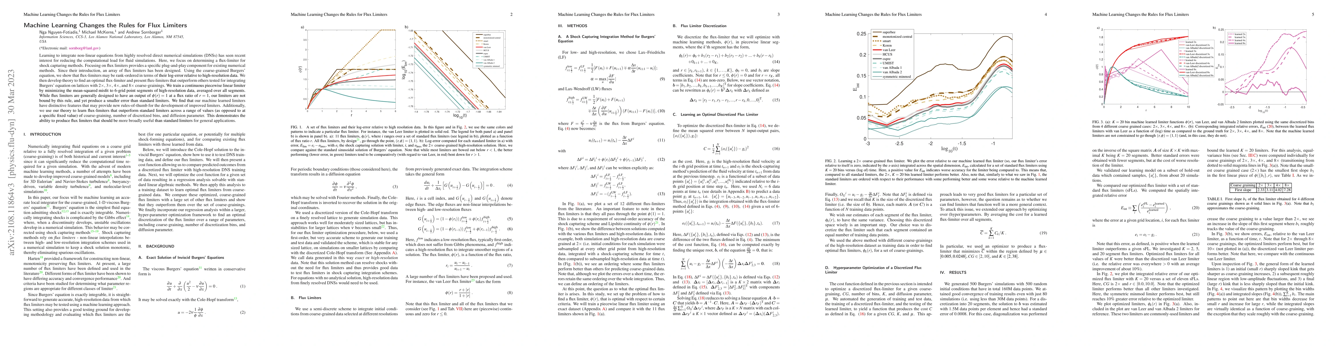 Thumbnail for Machine Learning Changes the Rules for Flux Limiters