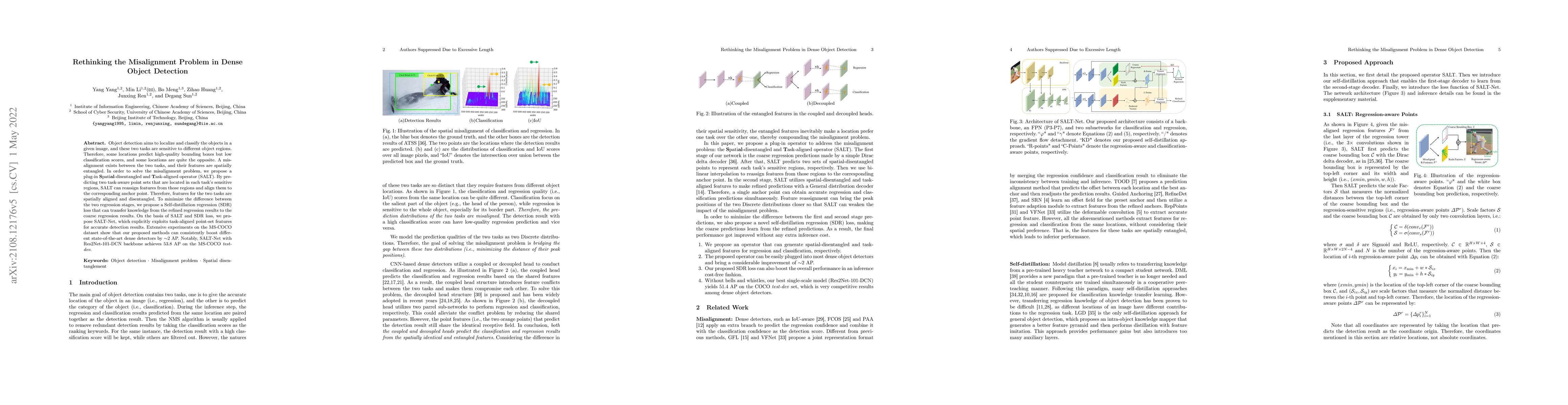 Thumbnail for Rethinking the Misalignment Problem in Dense Object Detection