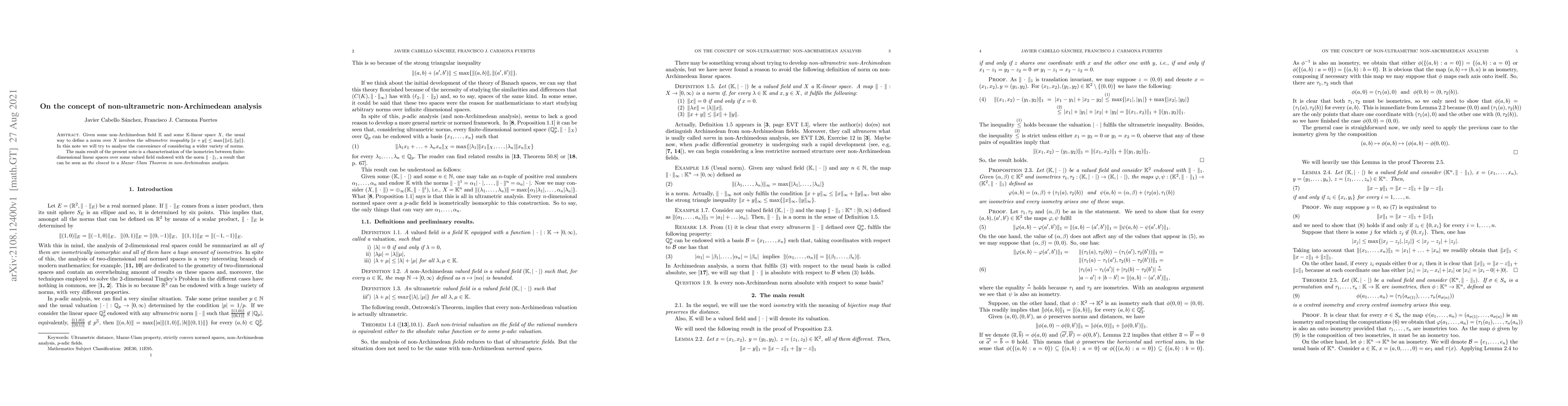 Thumbnail for On the concept of non-ultrametric non-Archimedean analysis