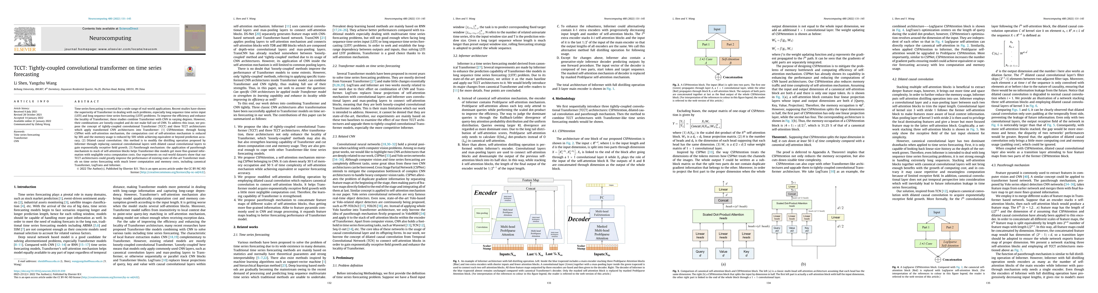 Thumbnail for TCCT: Tightly-Coupled Convolutional Transformer on Time Series
  Forecasting