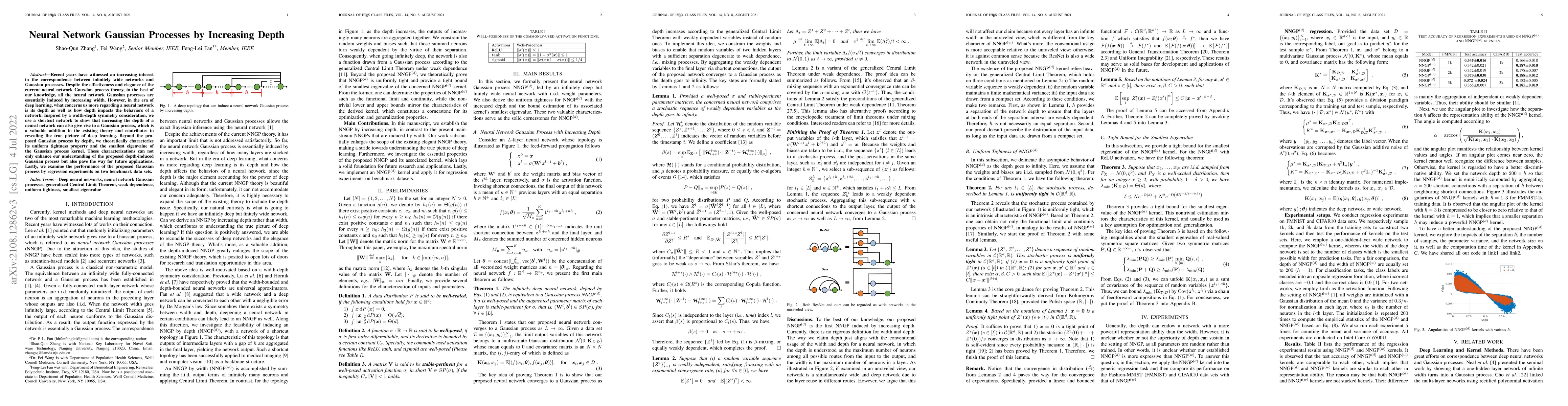 Thumbnail for Neural Network Gaussian Processes by Increasing Depth