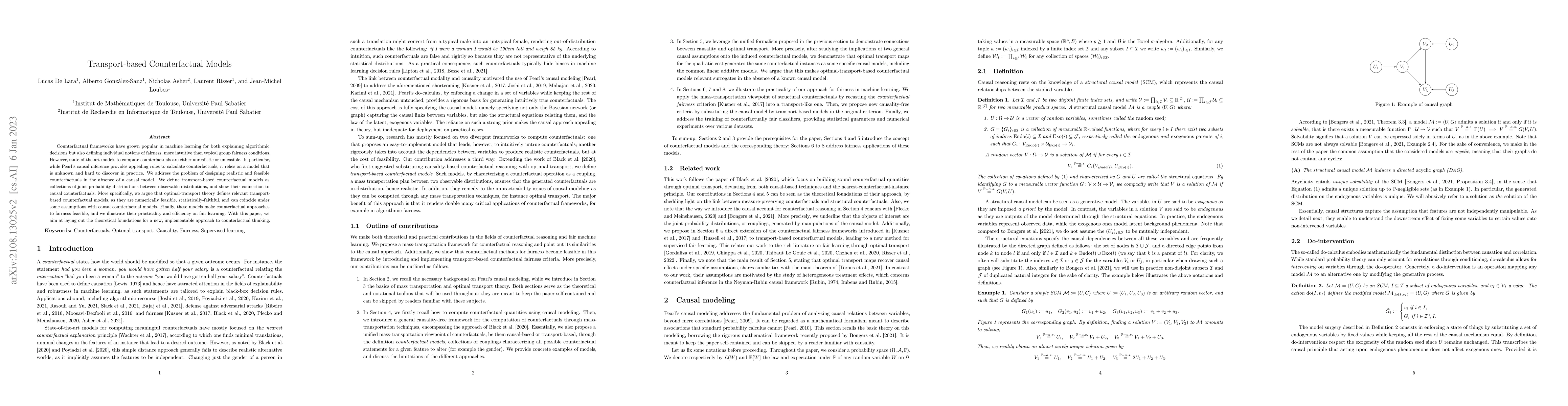 Thumbnail for Transport-based Counterfactual Models