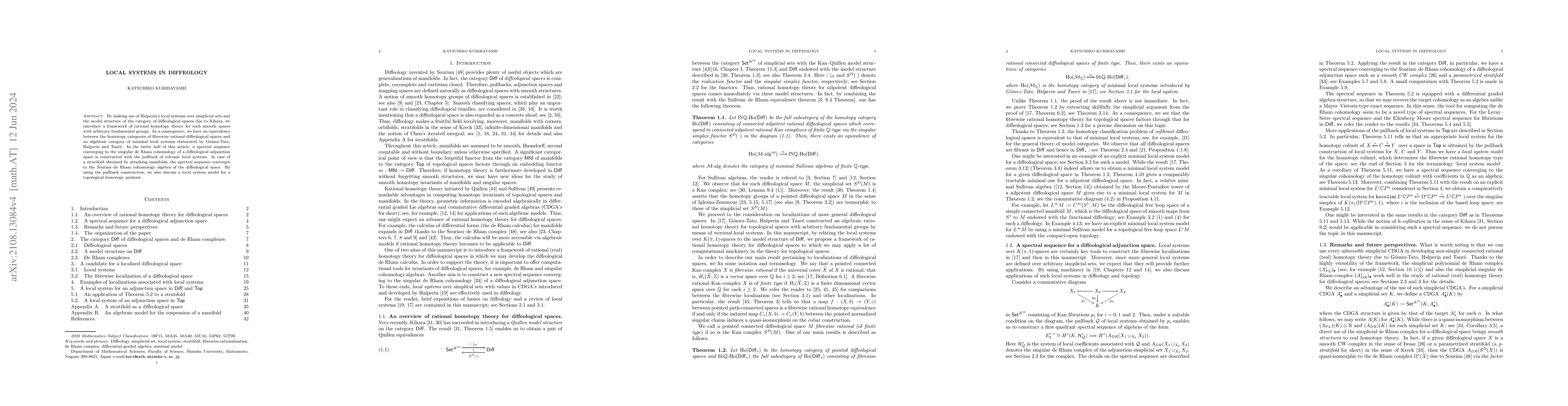Thumbnail for Local systems in diffeology