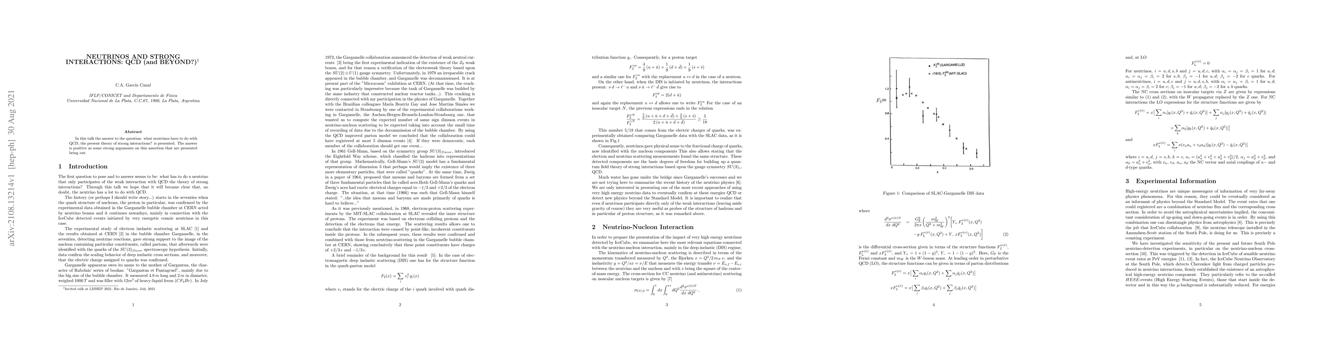 Thumbnail for Neutrinos and strong interactions: QCD (and beyond?)