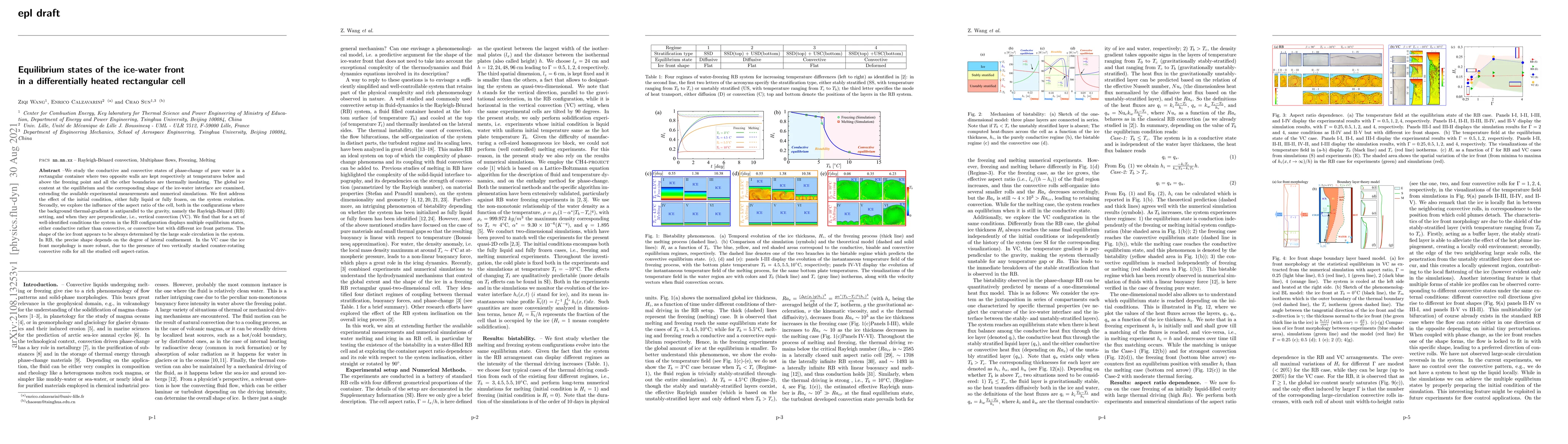 Thumbnail for Equilibrium states of the ice-water front in a differentially heated
  rectangular cell