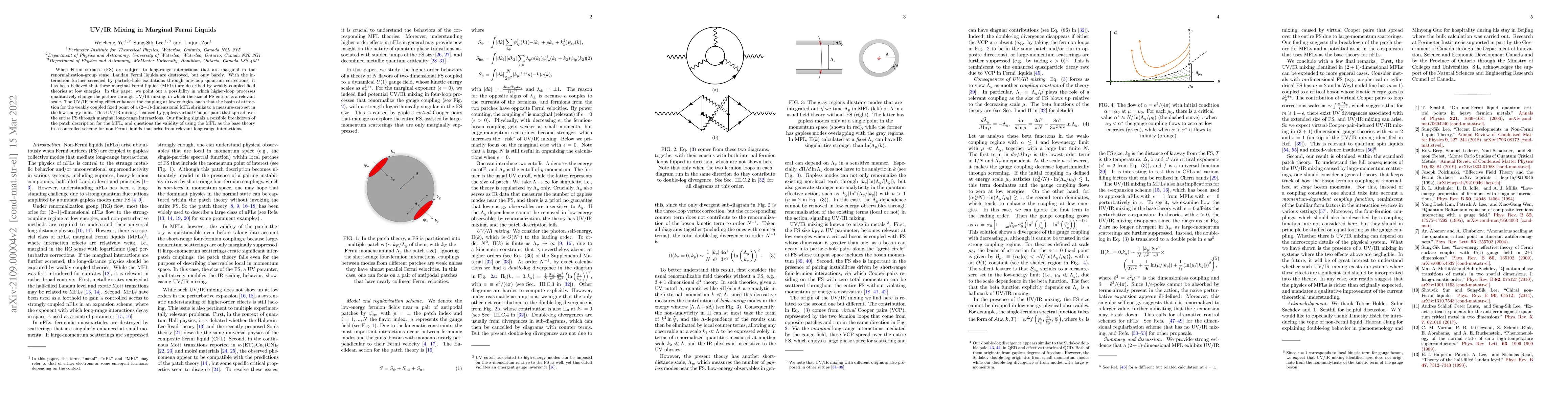 Thumbnail for Ultraviolet-Infrared Mixing in Marginal Fermi Liquids