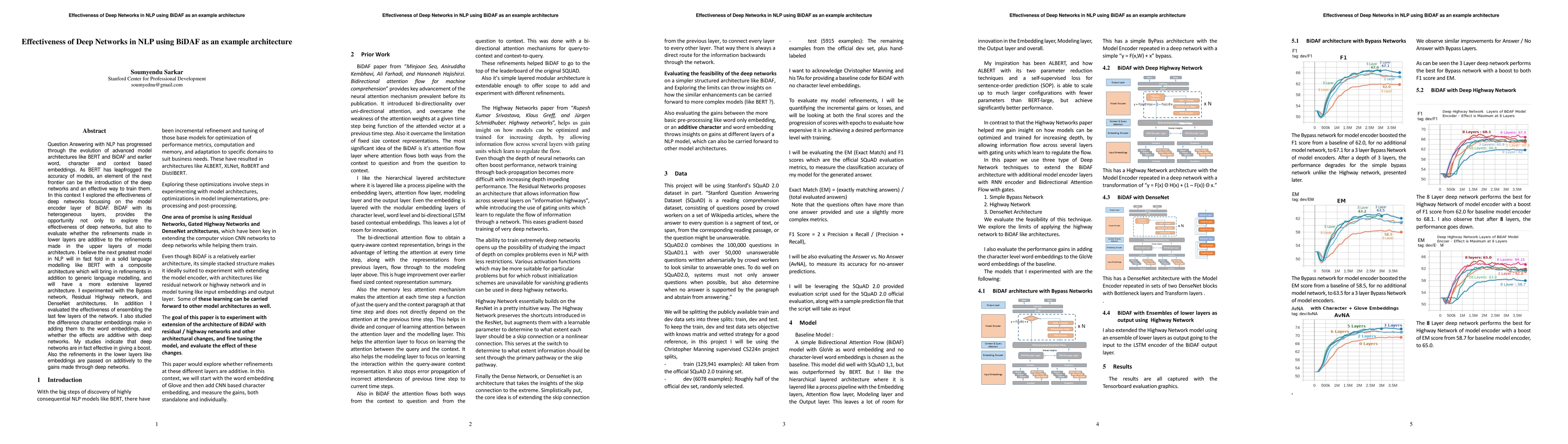 Thumbnail for Effectiveness of Deep Networks in NLP using BiDAF as an example
  architecture