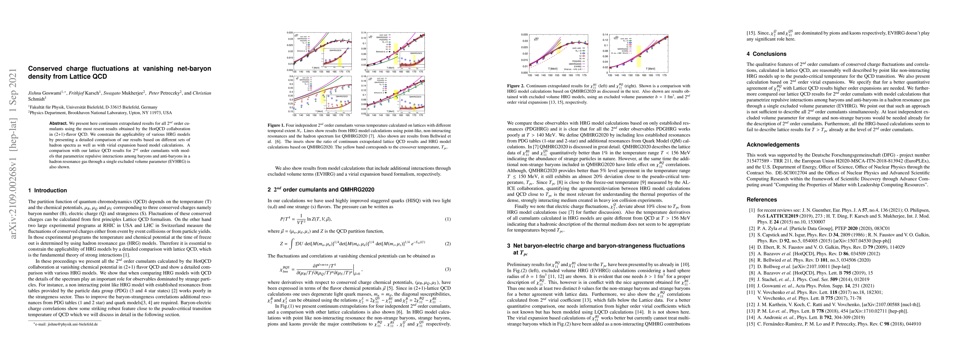Thumbnail for Conserved charge fluctuations at vanishing net-baryon density from
  Lattice QCD