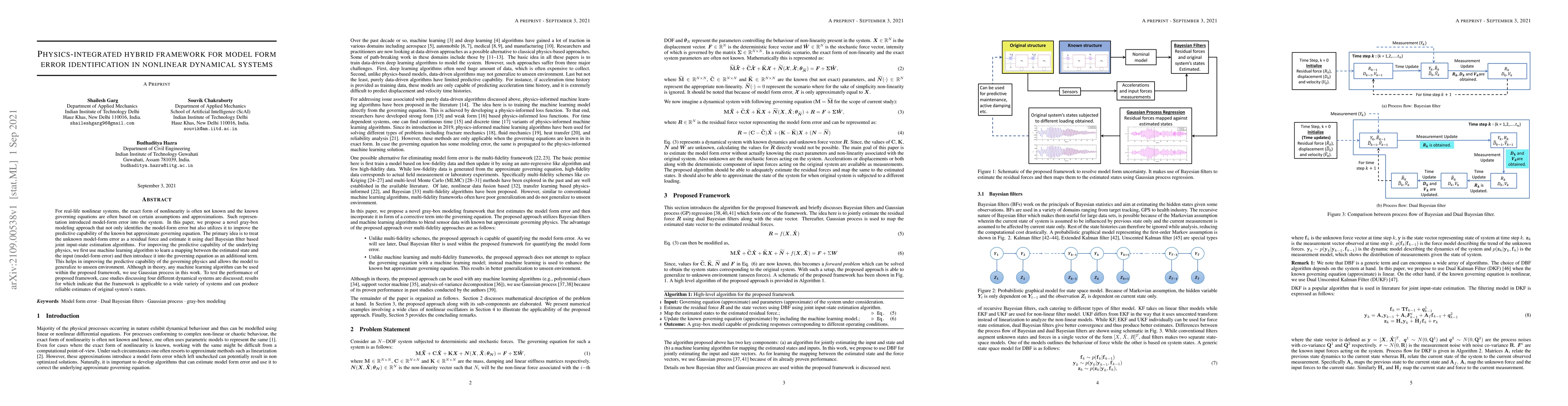 Thumbnail for Physics-integrated hybrid framework for model form error identification
  in nonlinear dynamical systems
