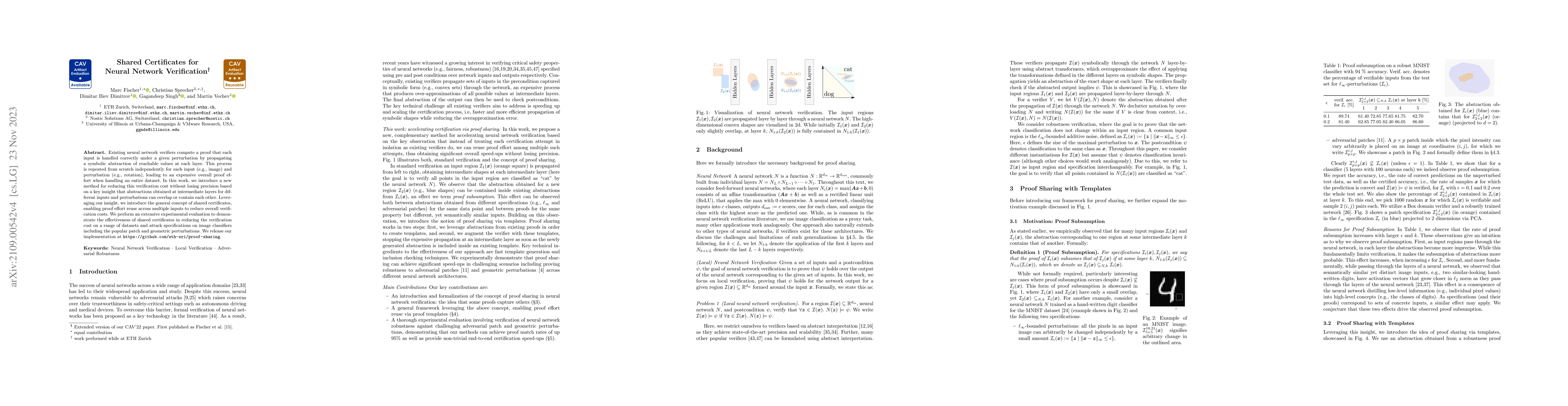 Thumbnail for Shared Certificates for Neural Network Verification