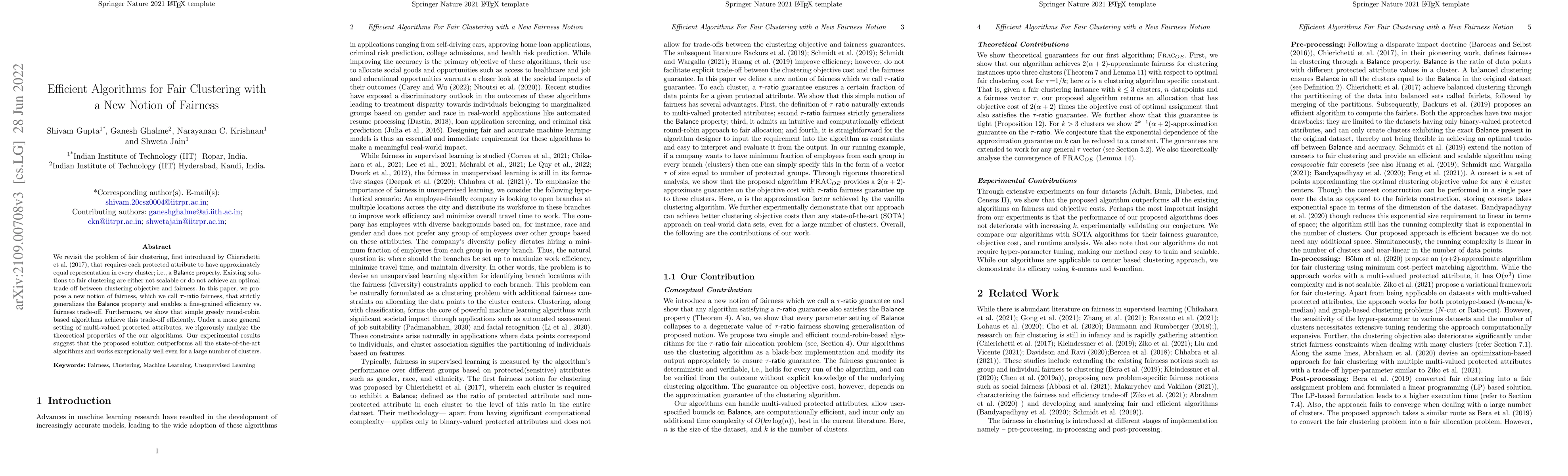 Thumbnail for Efficient Algorithms For Fair Clustering with a New Fairness Notion