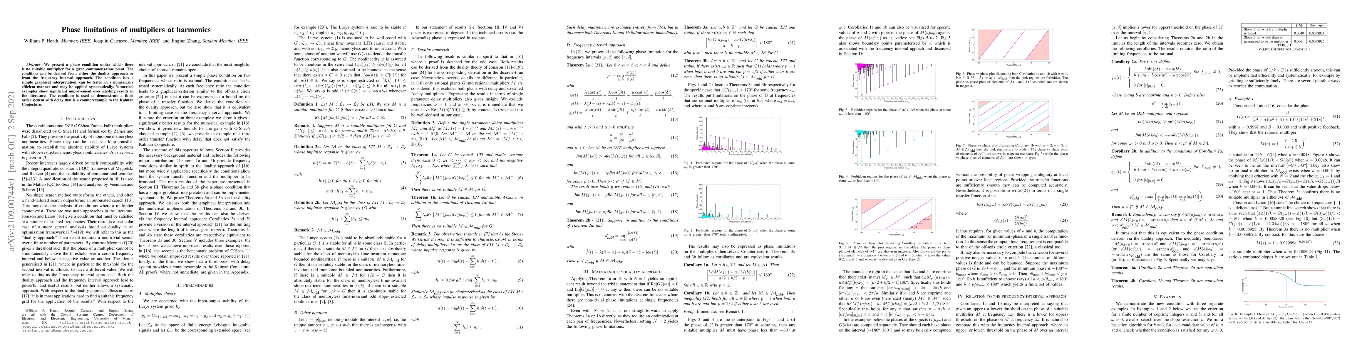 Thumbnail for Phase limitations of multipliers at harmonics