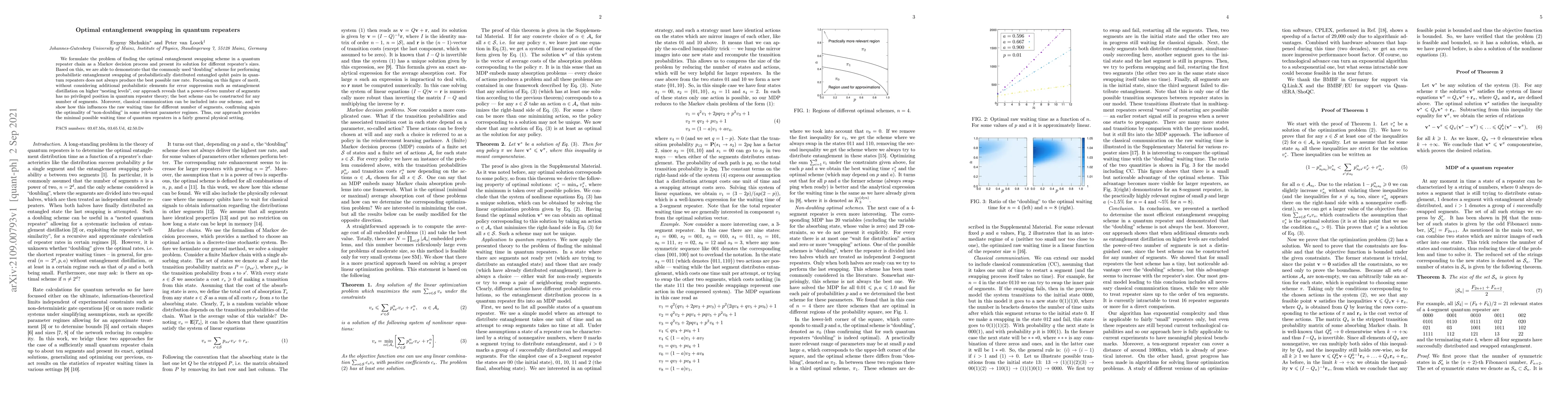 Thumbnail for Optimal entanglement swapping in quantum repeaters