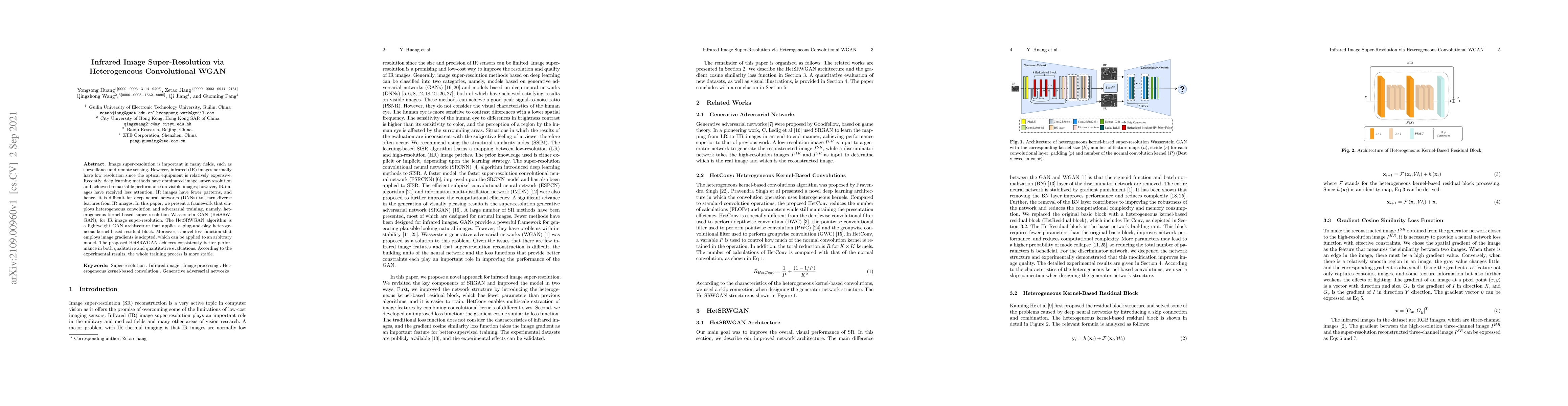 Thumbnail for Infrared Image Super-Resolution via Heterogeneous Convolutional WGAN