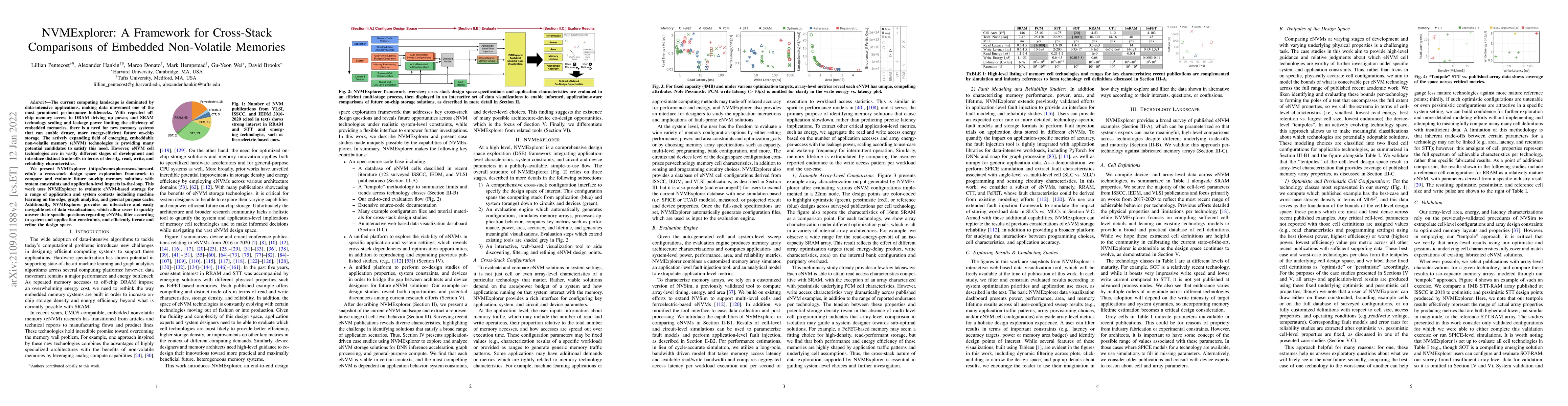 Thumbnail for NVMExplorer: A Framework for Cross-Stack Comparisons of Embedded
  Non-Volatile Memories
