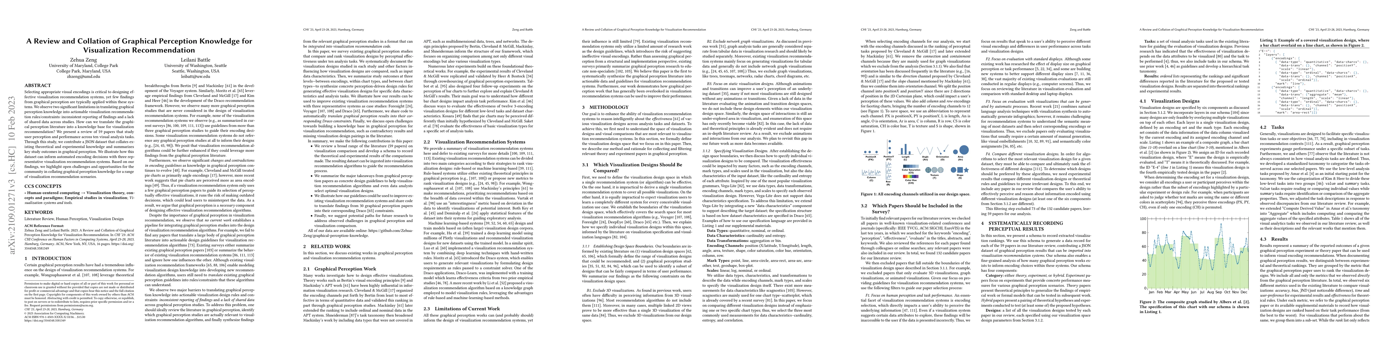Thumbnail for A Review and Collation of Graphical Perception Knowledge for
  Visualization Recommendation
